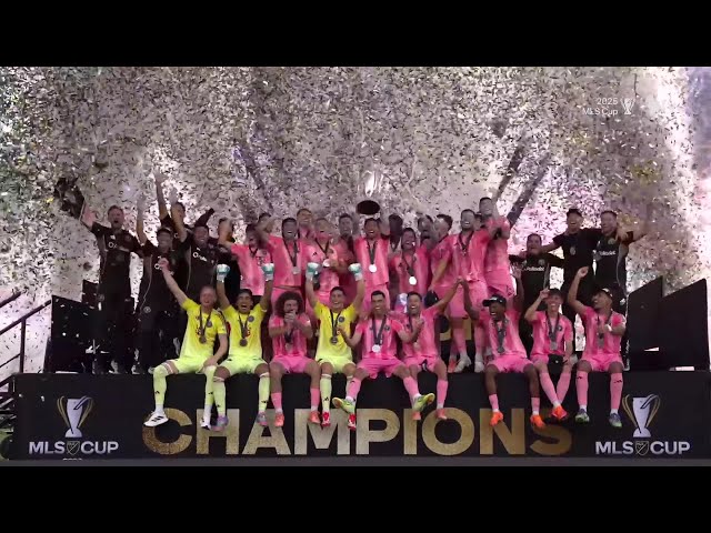 Messi and Inter Miami Are MLS Cup Champions! | 2025 Audi MLS Cup