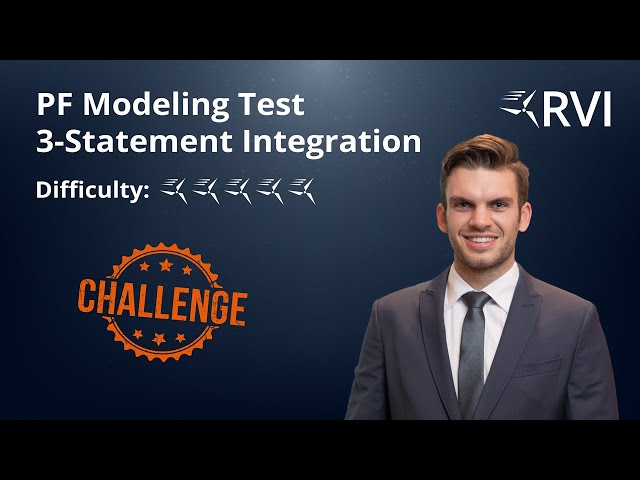 Project Finance Model Test | Integrating the 3 Financial Statements