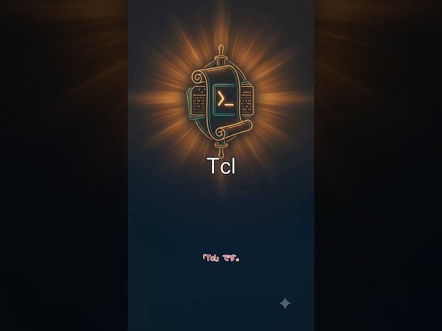 Today's Quick Programming Language Intro: Tcl [Short Version]