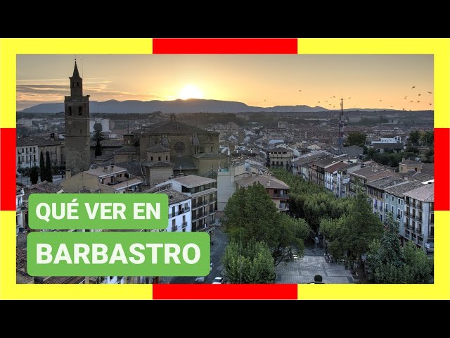 COMPLETE GUIDE ▶ What to see in the CITY of BARBASTRO (SPAIN) 🇪🇸 🌏 Tourism and travel to ARAGON