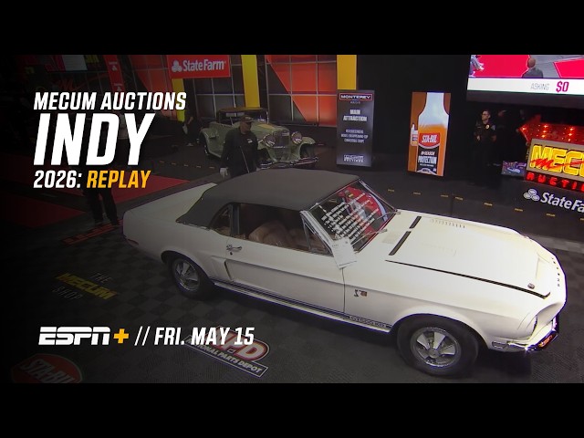 Mecum Auctions Indy 2026: Replay // Friday, May 15