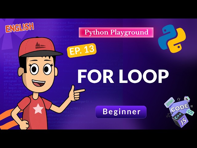 Python for Loop for Beginners | range() and Repeating Code | Ep. 13 #Python #PythonForBeginners