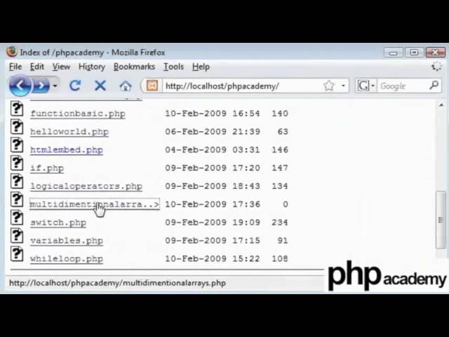 Multi Dimensional Arrays - Marathi