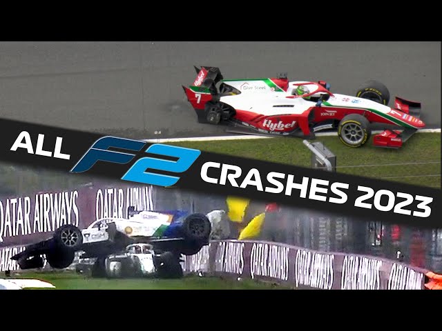 All f2 crashes of 2023