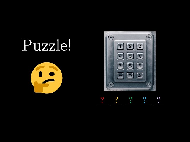 Puzzle! Can you commit the Heist of the Century??