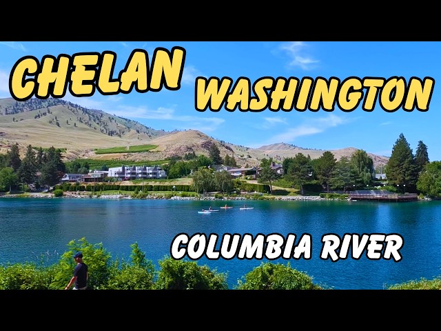 Highway 97 Along the (Columbia River)  - Chelan, Washington