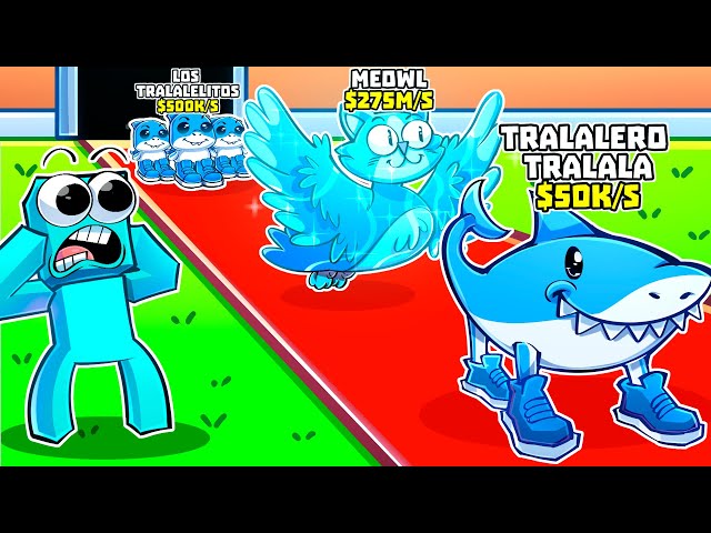 I STARTED ONLY with BLUE Brainrots in Steal a Brainrot