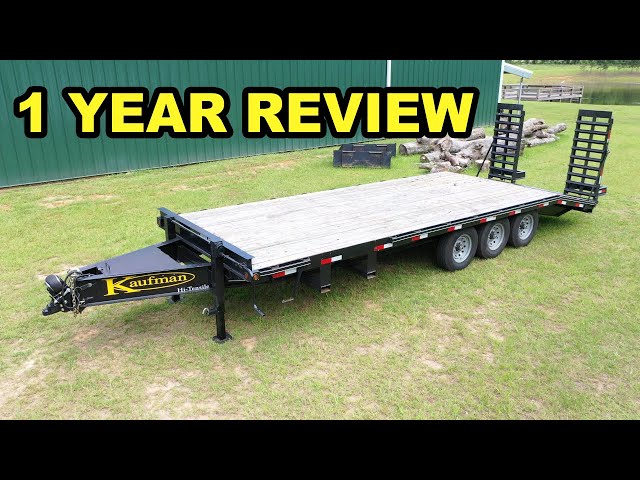Kaufman Flatbed Trailer (deck over)
