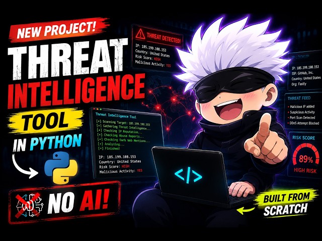I Built a Threat Intelligence Tool in Python (No AI!) | Cybersecurity Internship Project