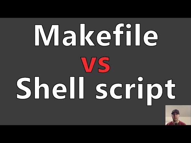 Replacing make with a Shell Script for Running Your Project's Tasks