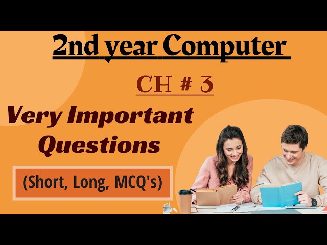 class 12 computer science chapter 3 important questions