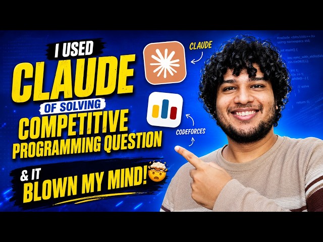 Can AI Solve Competitive Programming? Claude vs Codeforces (C++ Solution)