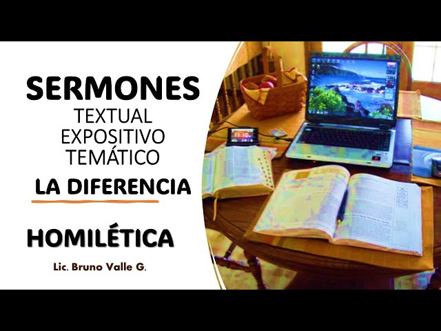 What is the difference between textual, expository, and thematic sermon?