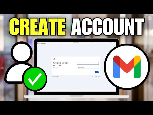 How To Create Gmail Account on Laptop / PC