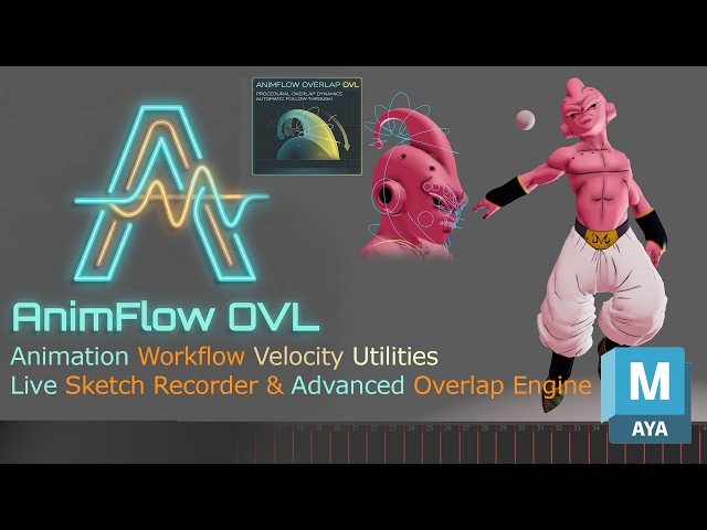 Maya Parent-Child Animation in 2 Clicks (No Locators/Constraints!) | AnimFlow OVL Tutorial