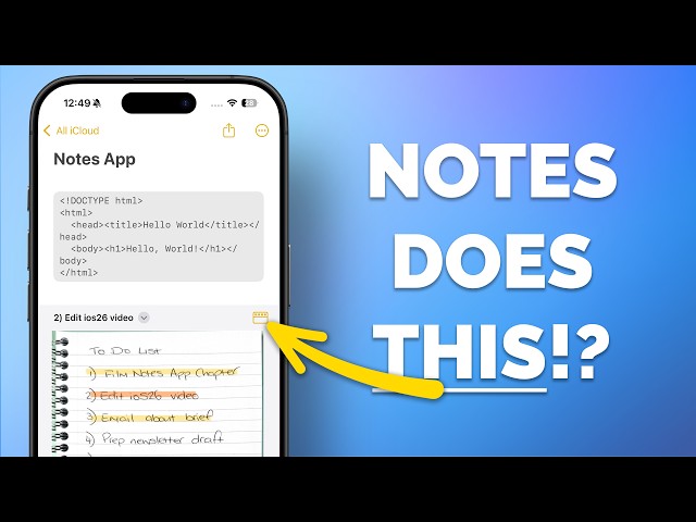 Notes for iPhone is AMAZING when you know how to use it (10 Tips)
