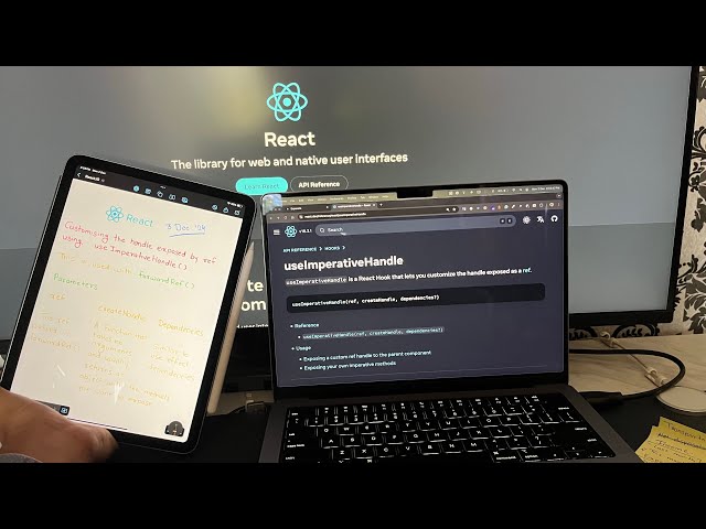 #50 Customising the handle exposed by ref using useImperativeHandle hook 🪝 in ReactJS