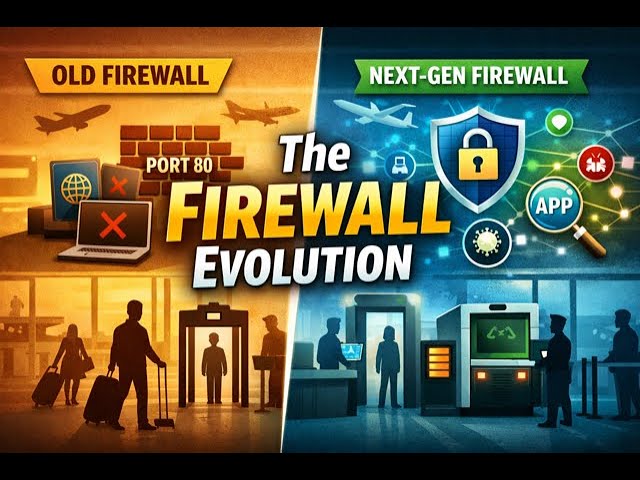 Firewall Evolution: From Simple to Unbeatable | How They Work