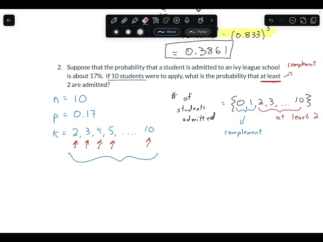 4.3.4 probability of binomial experiments 