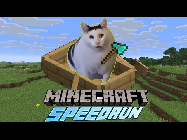 Minecraft Speedrun Pero Con Gatos