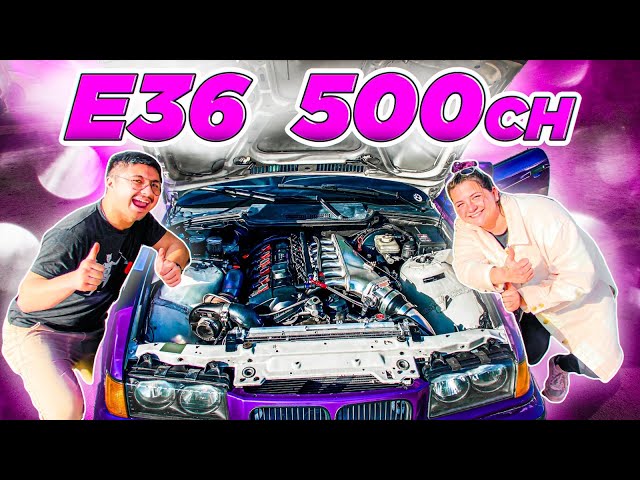 Laurie et sa 328is prépa 500 cv gros turbo