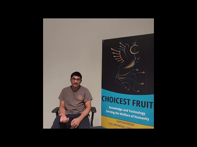 Brijnandan Saranu | SYEP 2024 Internship Experience | Choicest Fruit