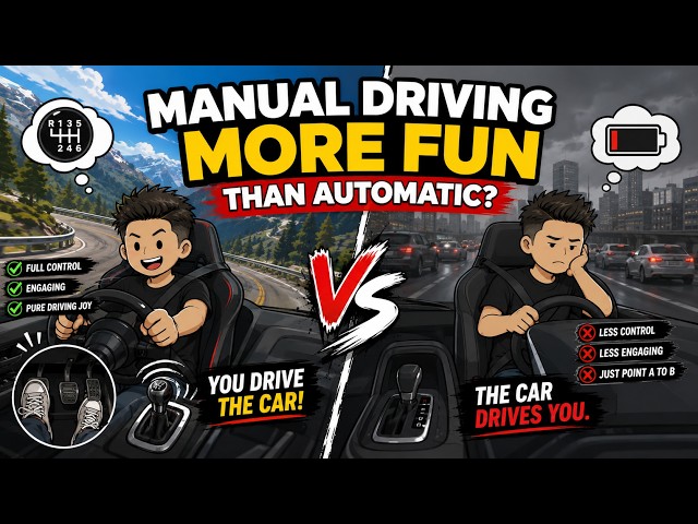 Manual vs Automatic: Where Should You Spend Your Money? #car #driving #automobile