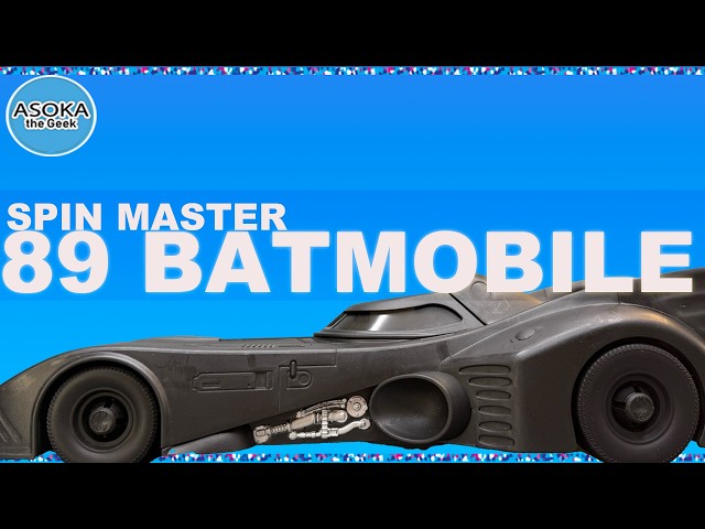Spin Master Review: Batman 1989 Batmobile   | Asoka The Geek