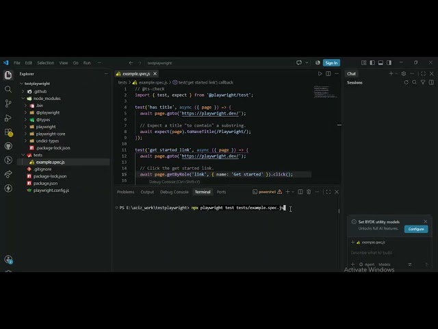 How to Run a Playwright Project | Playwright with JavaScript | Step-by-Step Guide