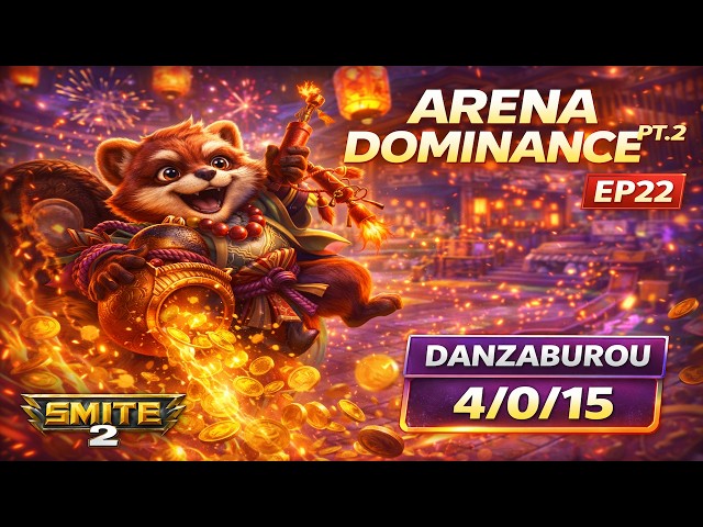 Danzaburou Arena Trickster Pressure (4/0/15) | SMITE 2 Arena Dominance PT.2 EP. 22 | PS5 Gameplay