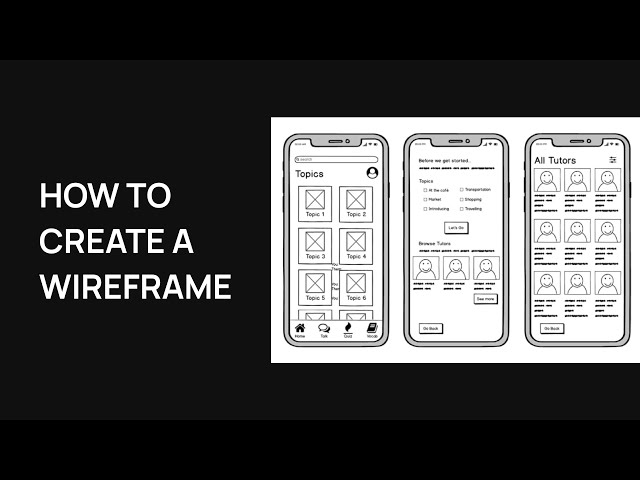 How to Create a Wireframe