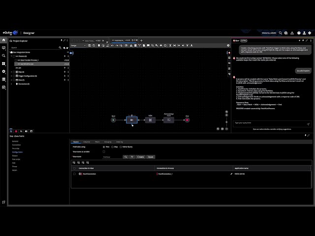 Que Integration – AI Wiz to build APIs, Processes & Maps