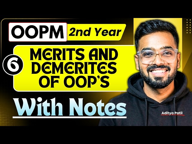 Merits and Demerites of OOP's | OOPM RGPV B-Tech 3rd sem 2nd Year