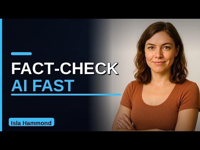 How to Fact Check AI News in 5 Minutes