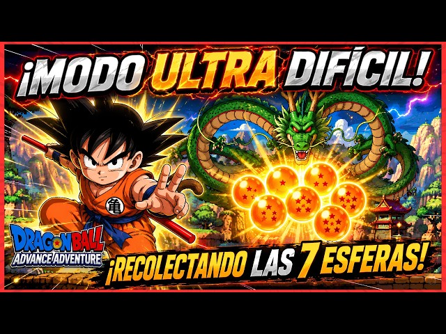 EL RETO MÁS DIFÍCIL! Conseguir las 7 Esferas del Dragón 🐲GOKU NIÑO CONTRA TODO