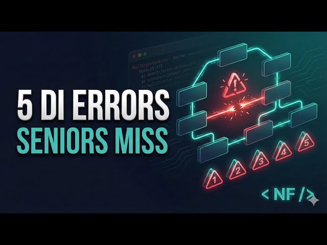 Angular DI Debugging: 5 Root Causes Seniors Miss