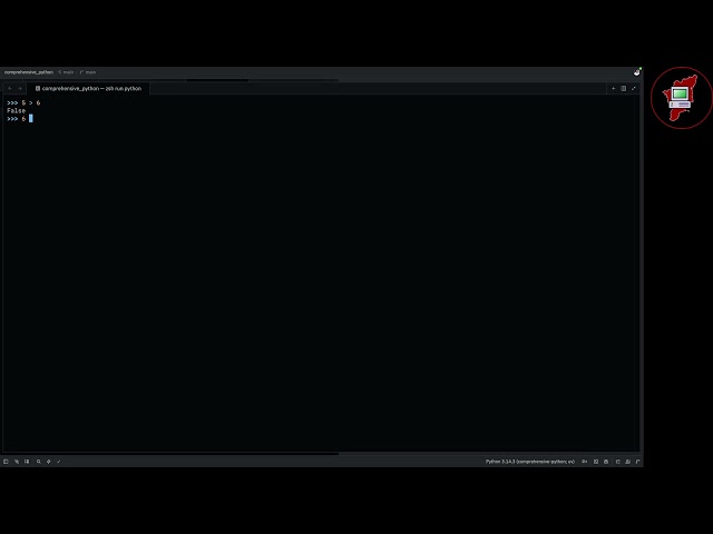 021 Logical Operations - Comprehensive Python in Tamil