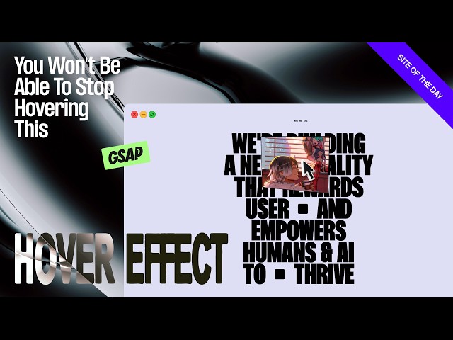 I Buried Images in My Text and This GSAP Hover Animation Digs Them Out