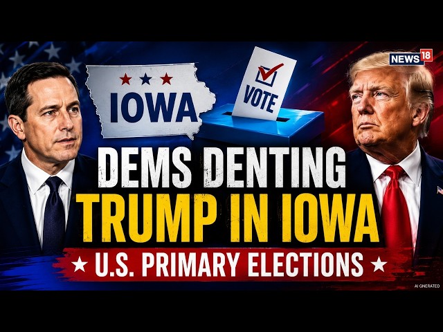 Iowa 2026 Election: Democrats Gain Ground, Rob Sand Leads | Trump's Pick Under Pressure | Live