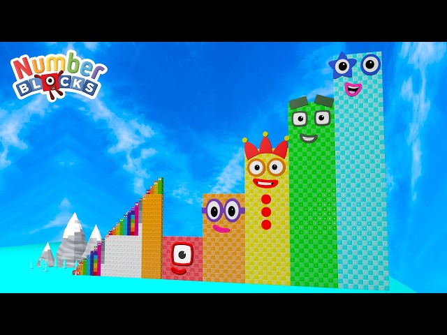 Learn Numbers 1 to 100 with Numberblocks | Fun Math Counting Game for Kids! 🧊 Easy