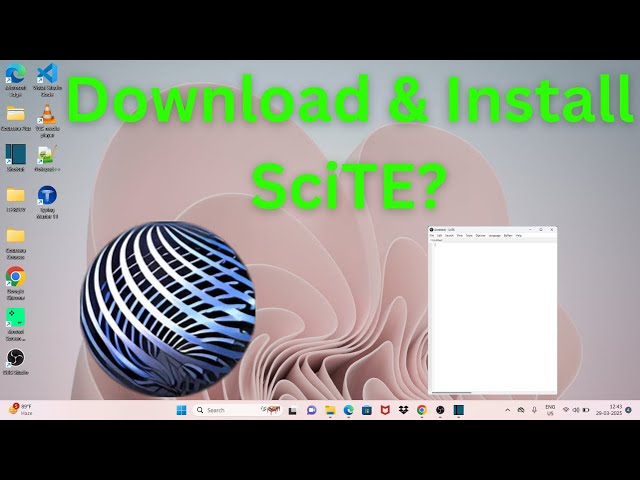 How to Download & Install SciTE (Scintilla Text Editor) in Windows 11?