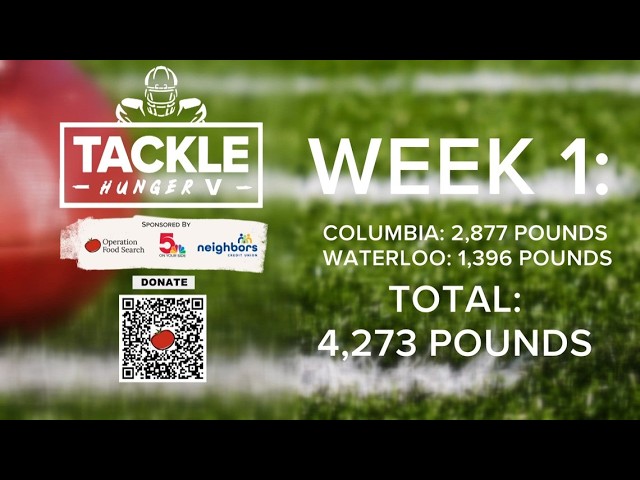 Tackle Hunger V Week 1: Columbia High School vs Waterloo High School