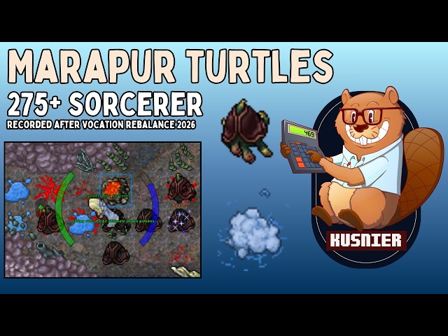 Marapur Turtles | 275+ Sorcerer | Tibia