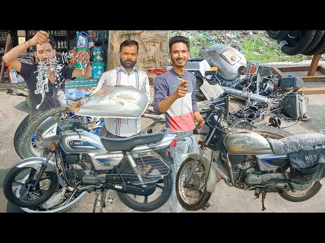 Making an Old Motorcycle Look Brand New | Full Restoration of an Old Motorcycle | Bike Modificati...