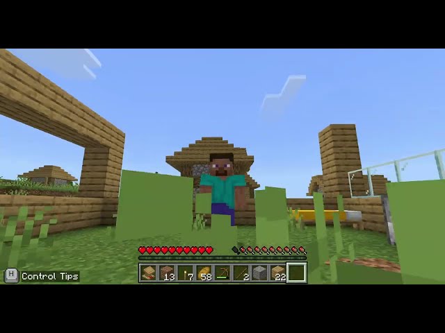 Minecraft building a house (part 1)