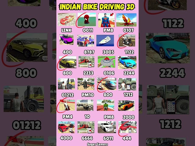 Real code 💥 Indian bike driving 3d all new cheat code update + plugin cheat code