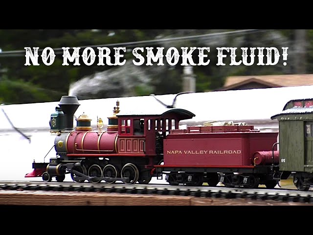 Water-Based Smoke for G Scale Trains