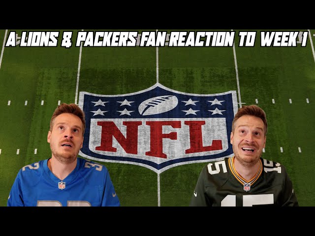A Lions & Packers Fan Reaction to NFL Week 1