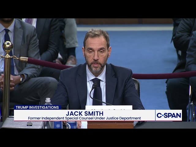 Jack Smith Opening Statement: "I will not be silenced."