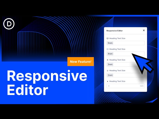 Divi 5's New Responsive Editor